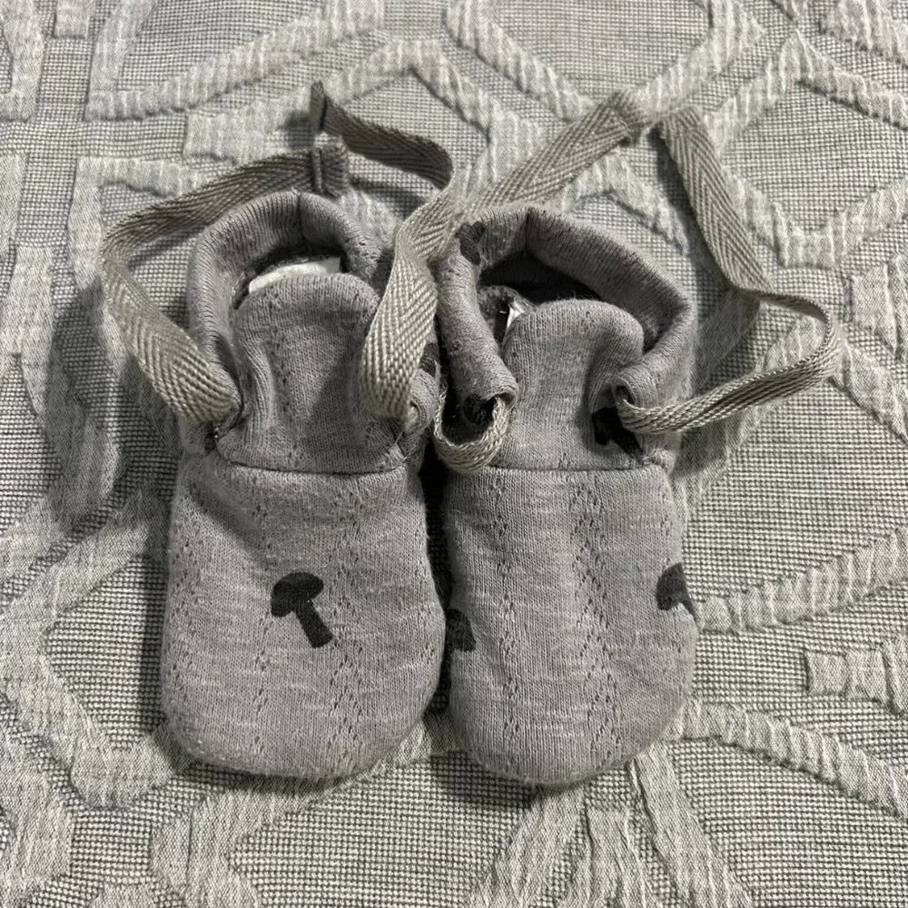 Kate Quinn 3-6m Mushroom Booties